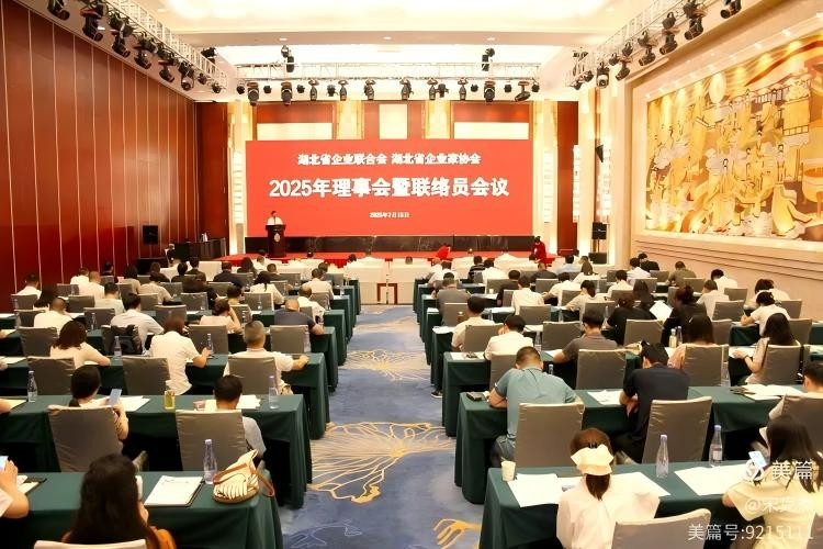 湖北省企联“2025年理事会暨联络员会议”在武汉召开